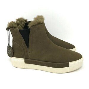 J Slides | Shoes | Euc J Slides Suede Camouflage Booties  {J/Slides} Suede Camouflage Sneaker Booties main image 0